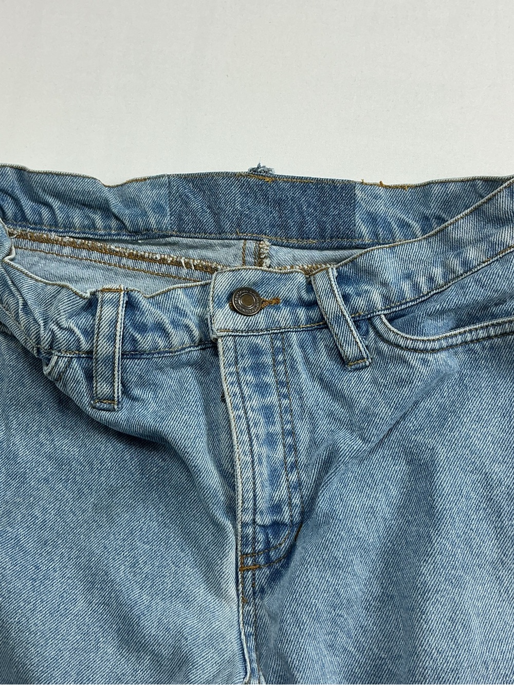Women’s Light Blue Embroidered Floral Jeans - Picture 3 of 6